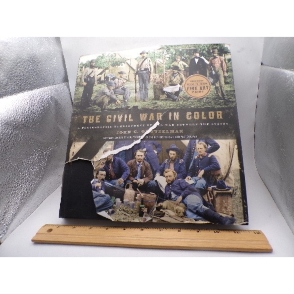 The Civil War in Color John C Guntzelman Hardcover 2012 Photography History READ